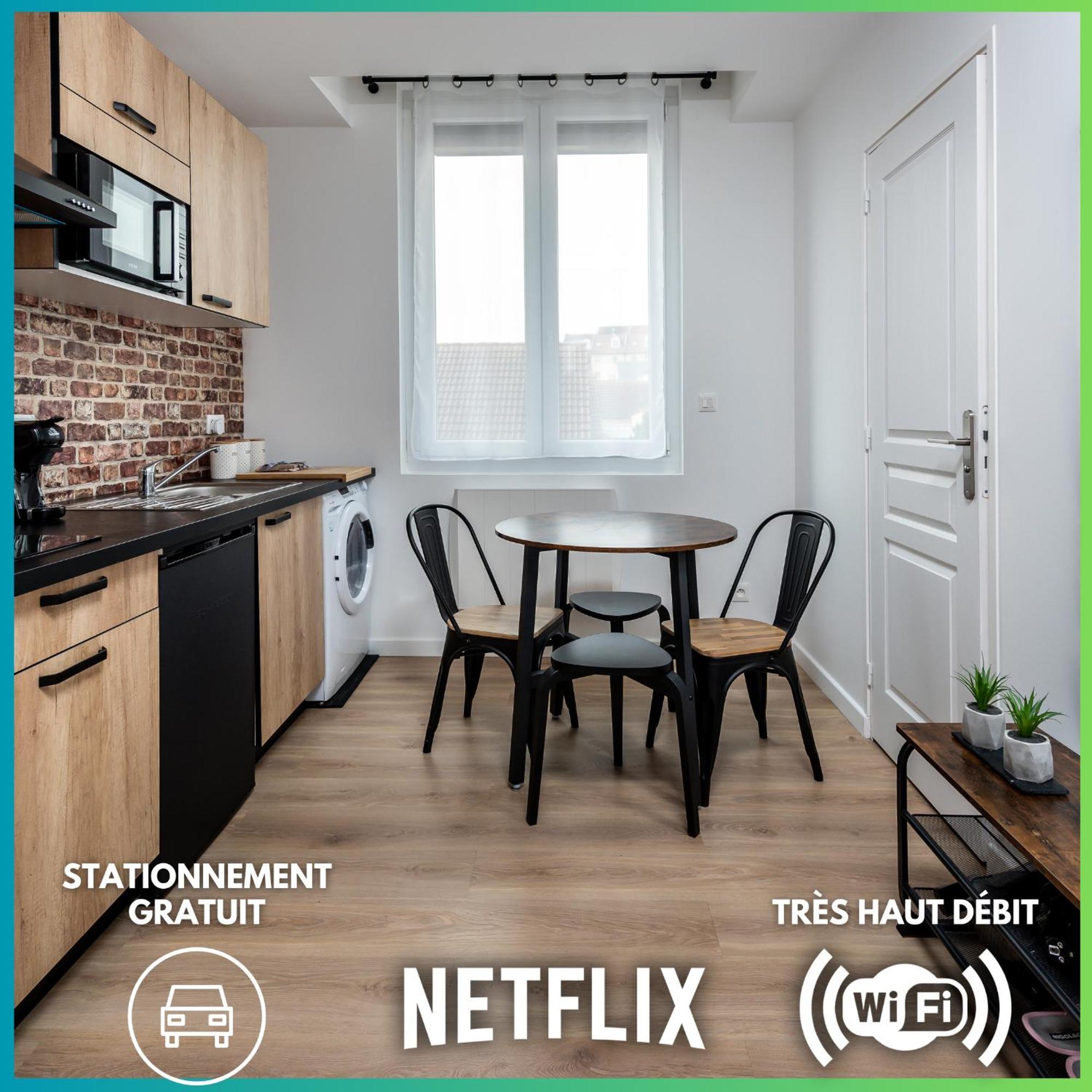 Location D'Appartements - Cosysejour - Calme Fibre Netflix Амьен Экстерьер фото